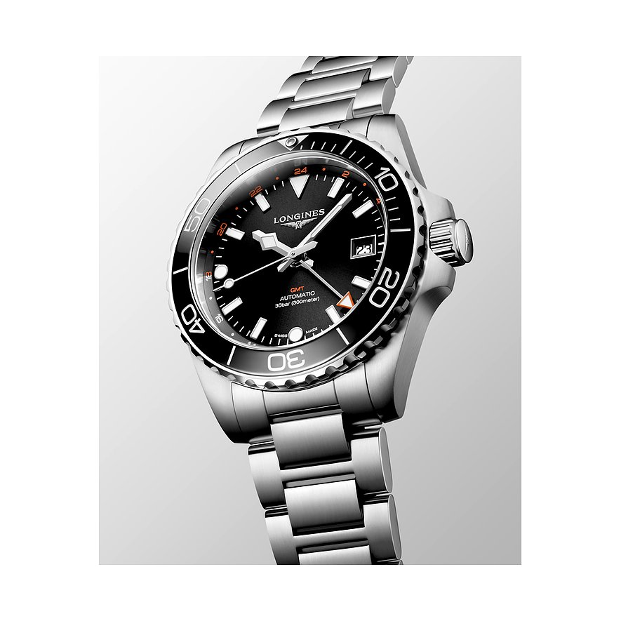 Longines Herrenuhr HydroConquest GMT L37904566