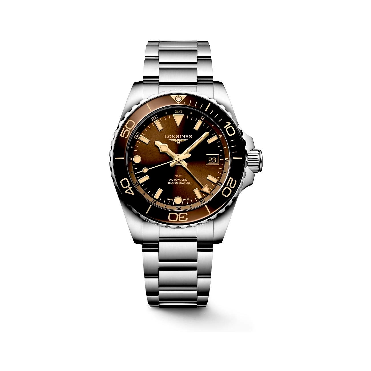 Longines Herrenuhr HydroConquest GMT L37904666