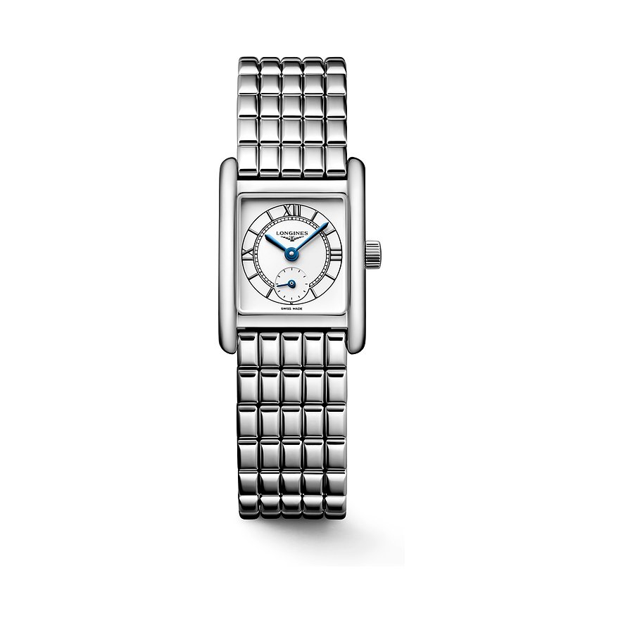 Longines Damenuhr Longines Mini Dolcevita L52004756, Damen, Edelstahl, Armband: Edelstahl, Quarz, analog