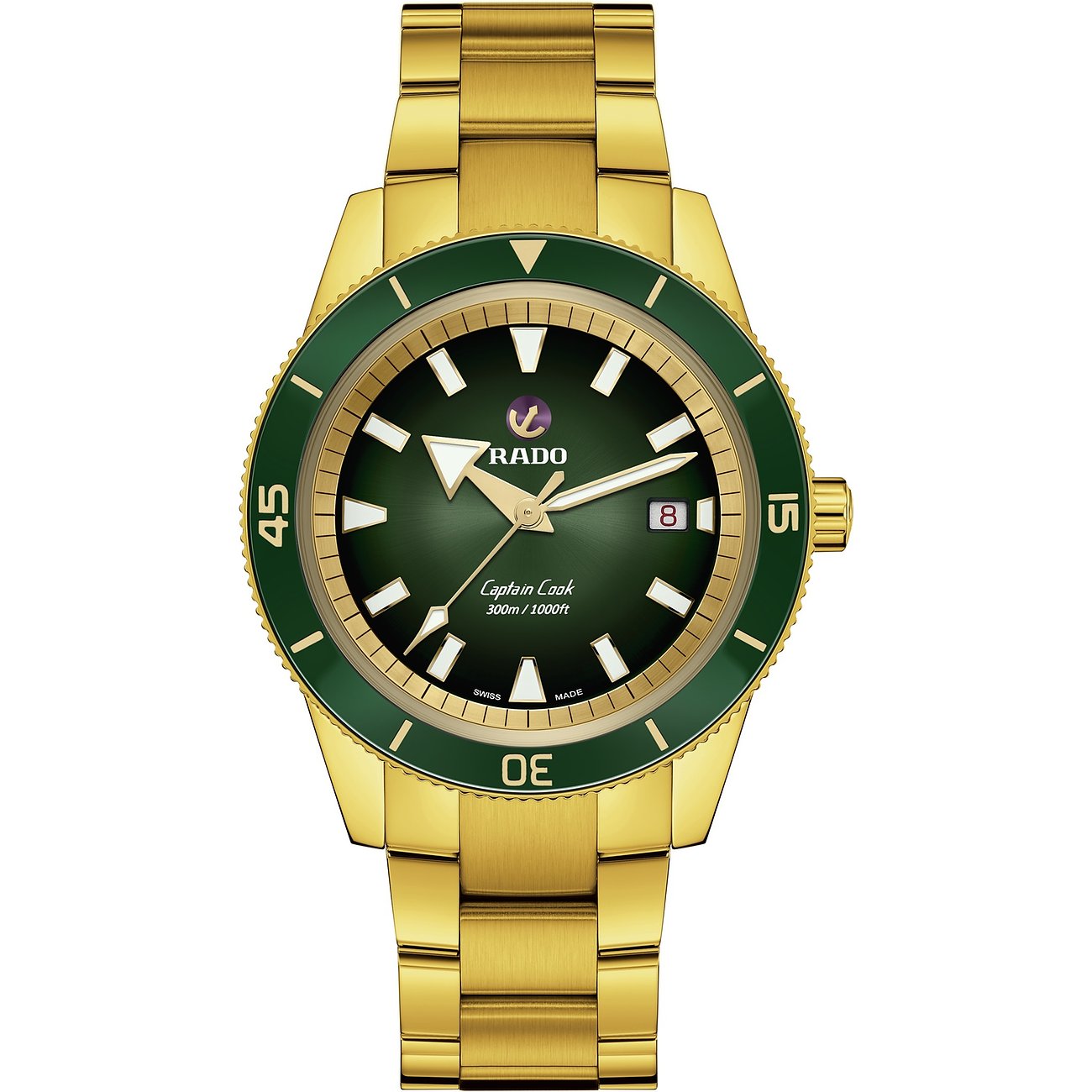Rado Herrenuhr Captain Cook Automatik R32136323