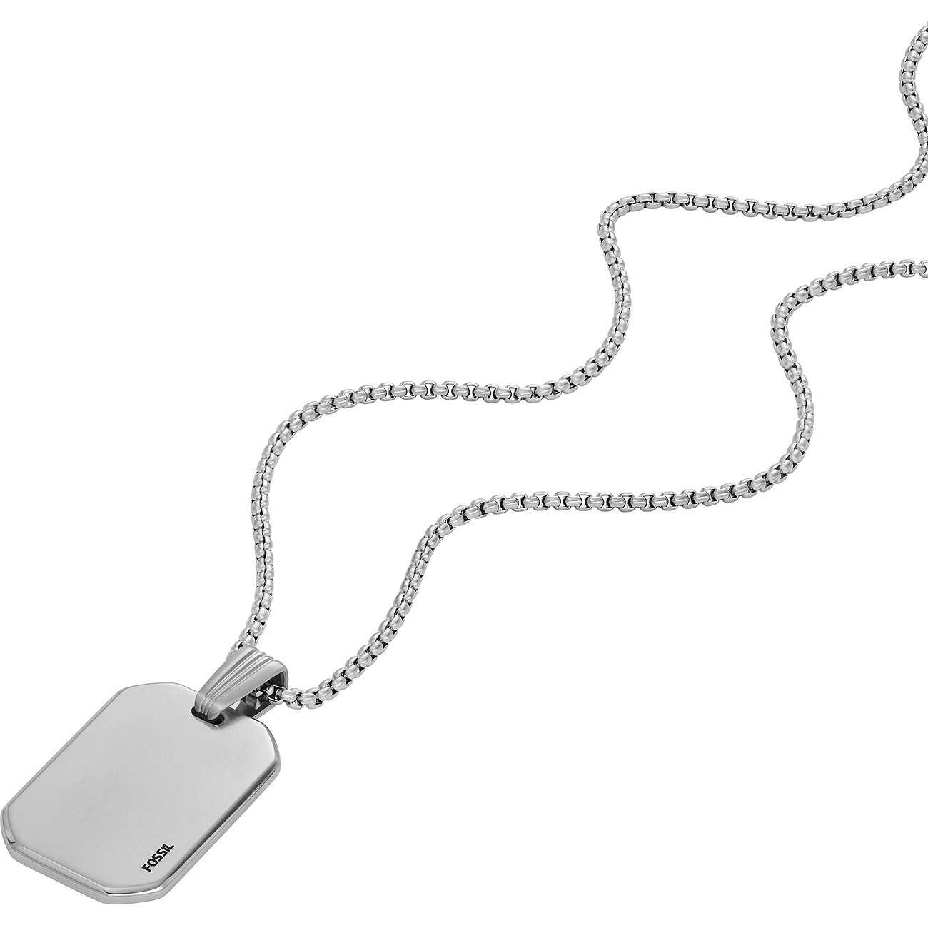 FOSSIL Kette 'Drew' in Silber | ABOUT YOU