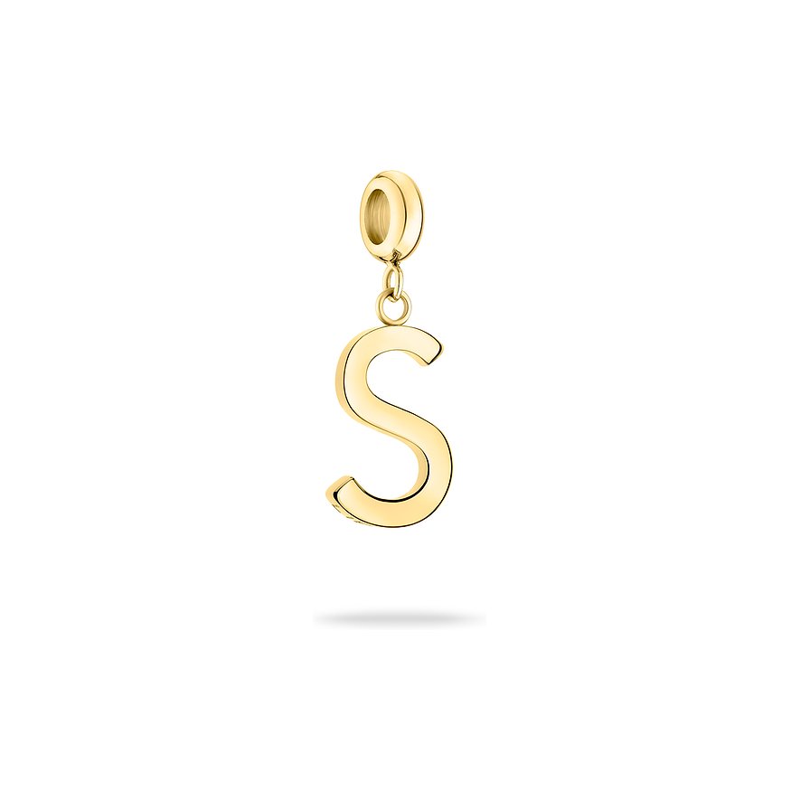 Ciondolo Liebeskind Berlin Charm LJ-1228-P-20 – 18 Mm In Acciaio Inossidabile, Colore Oro Lucidato | Ideale Per Collane Personalizzate