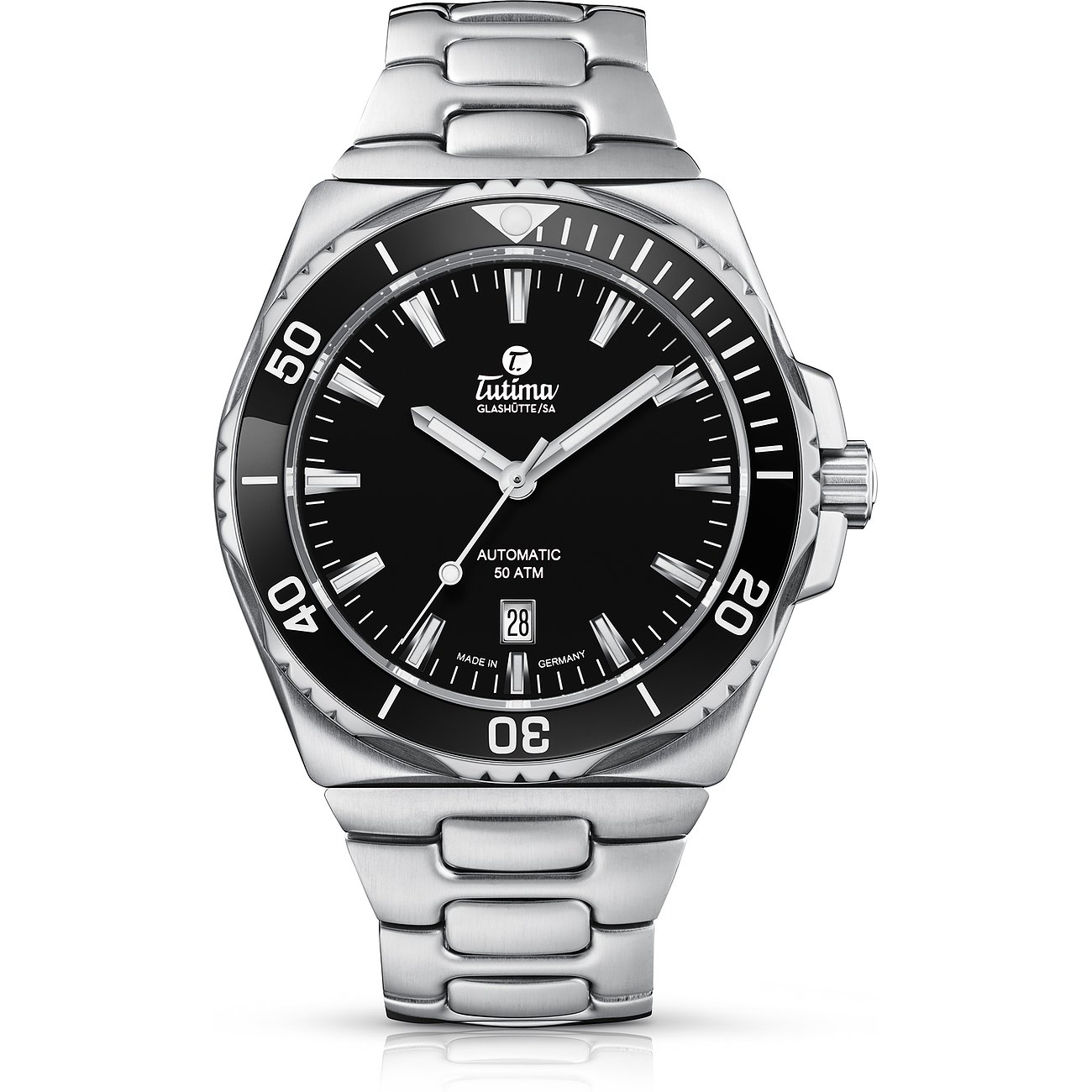 Tutima Glashütte Taucheruhr Seven Seas S 6155-02