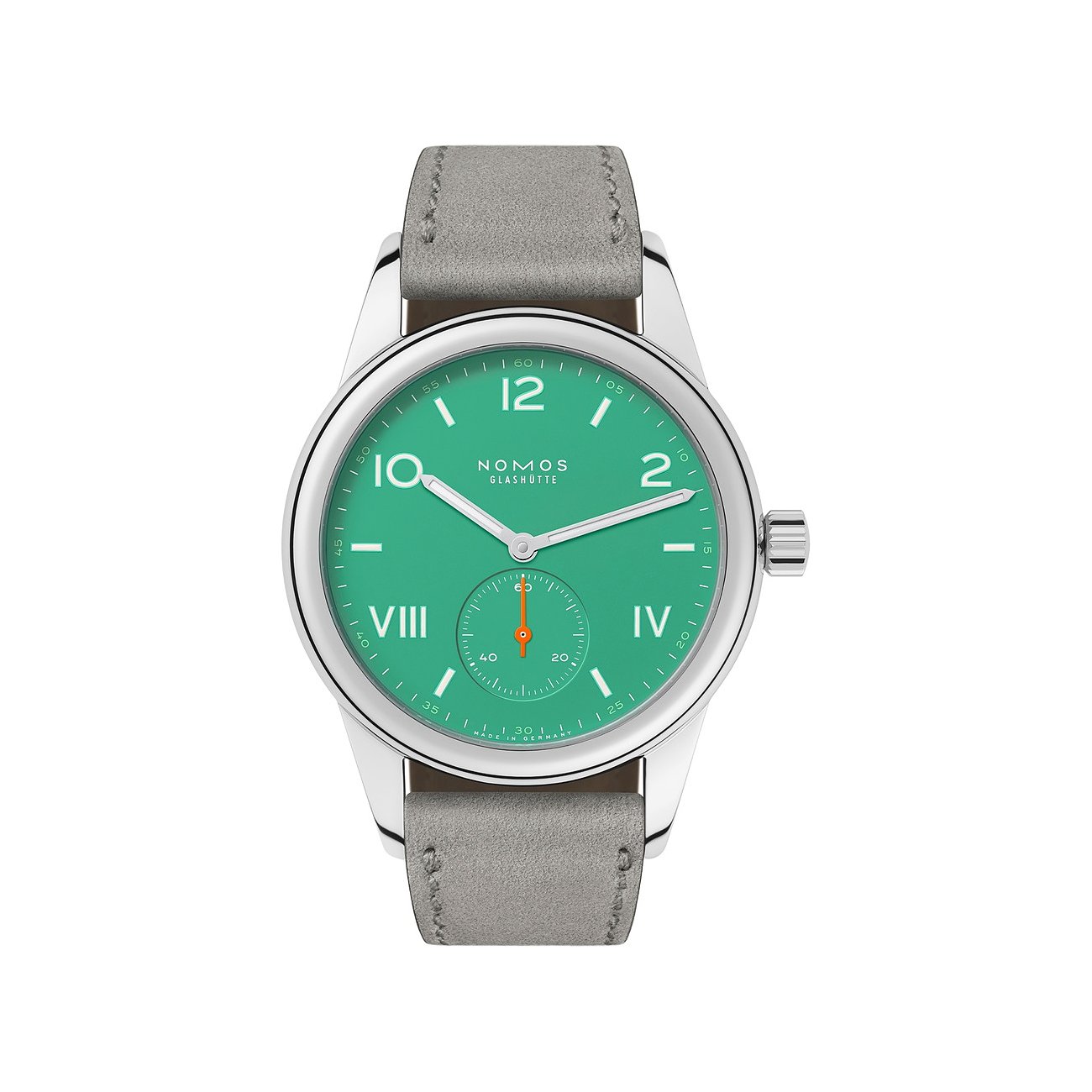 Nomos Glashütte Unisexuhr Club Campus electric green 715