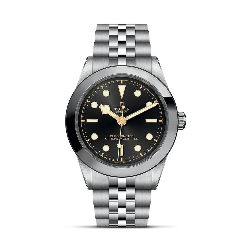 Tudor Unisexuhr Black Bay 39 M79660-0001, Unisex, Edelstahl, Armband: Edelstahl, Automatik, analog