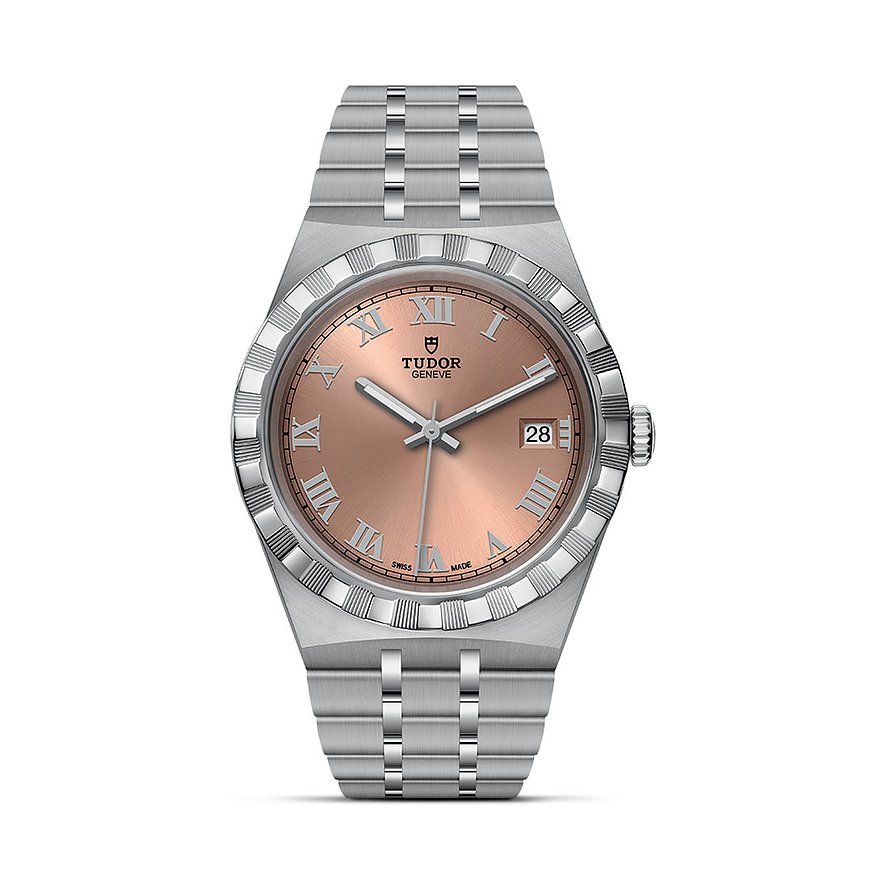 Tudor Unisexuhr Tudor Royal M28500-0007, Unisex, Edelstahl, Armband: Edelstahl, Automatik, analog