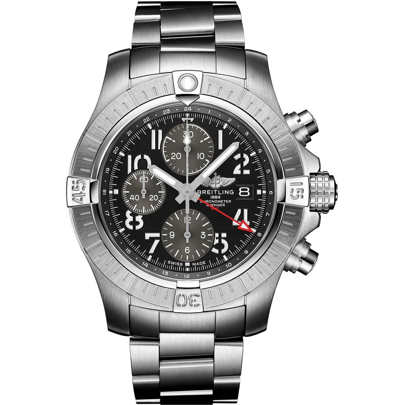 Breitling Chronograph Avenger Chronograph GMT 45 A24315101B1A1