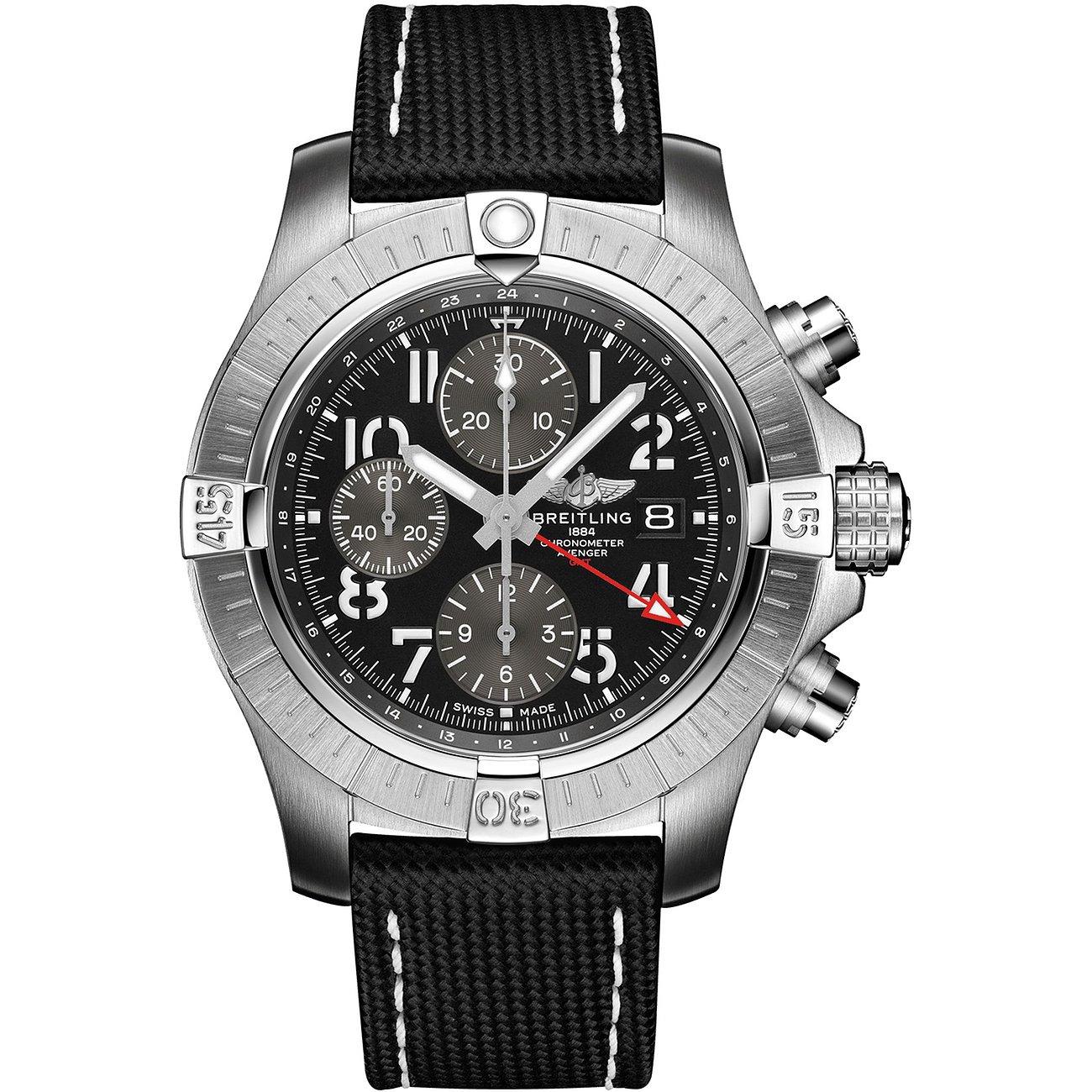 Breitling Chronograph Avenger Chronograph GMT 45 A24315101B1X1