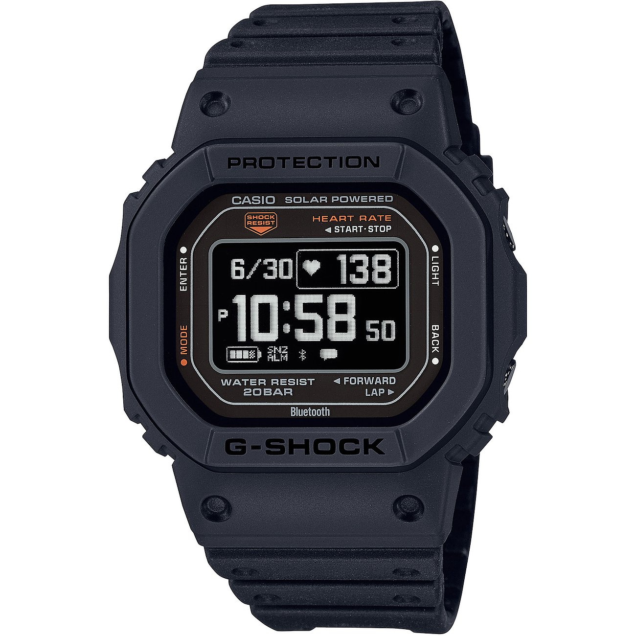 Casio Herrenuhr G-SQUAD DW-H5600-1ER