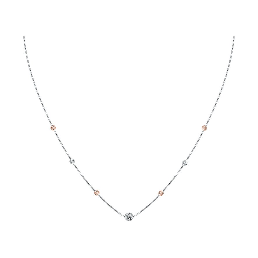 CHRIST Kette, Damen, 585er Weißgold, 585er Roségold, bicolor, Verschluss: Federring
