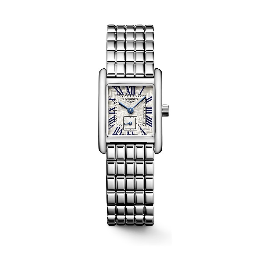 Longines Damenuhr Longines Mini Dolcevita L52004716, Damen, Edelstahl, Armband: Edelstahl, Quarz, analog