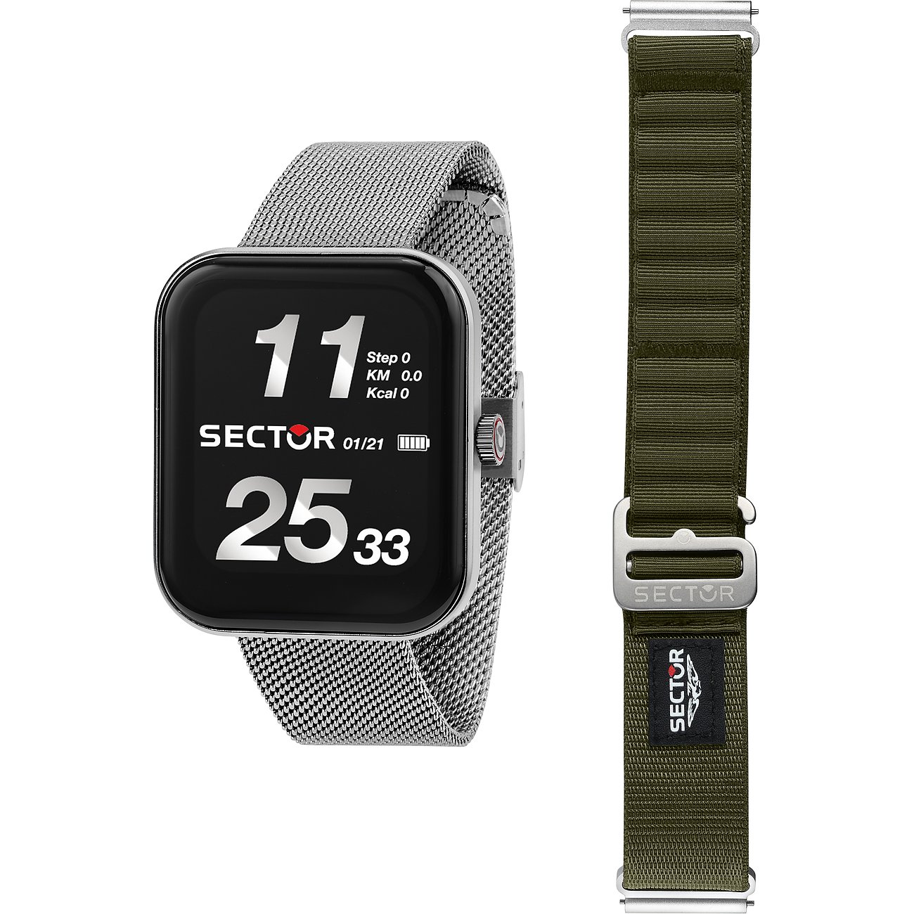 Sector Uhren-Set inkl. Wechselarmband S-03 Pro Light R3253171502