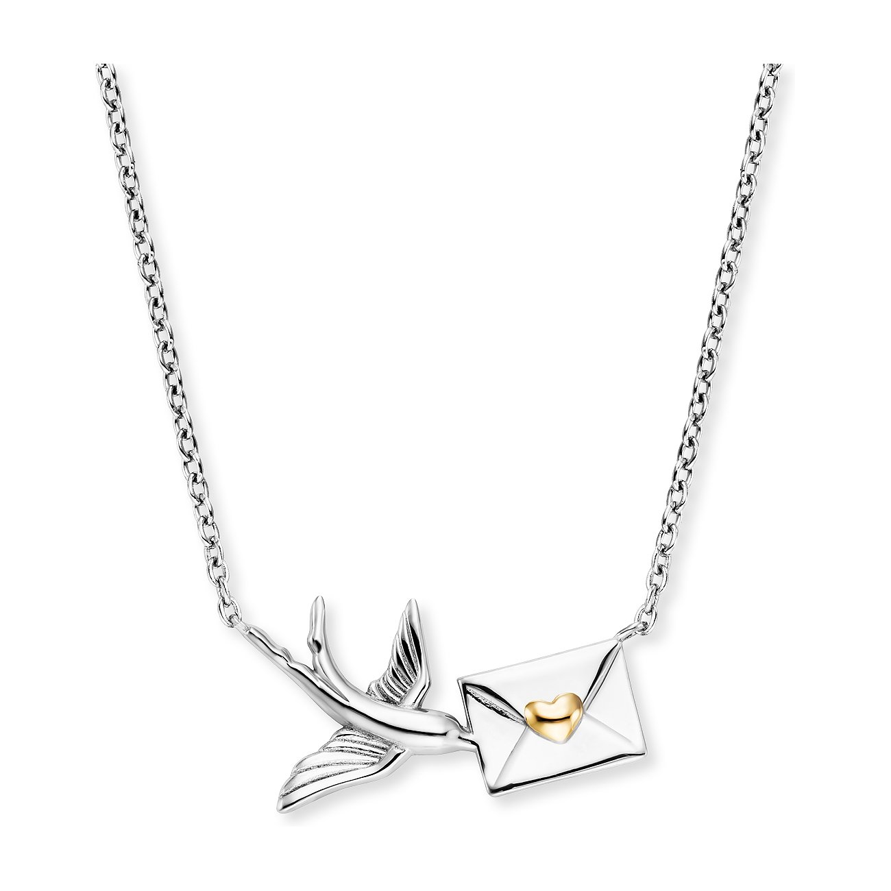 Engelsrufer Kette ERN-LETTER-BIRD-BIG