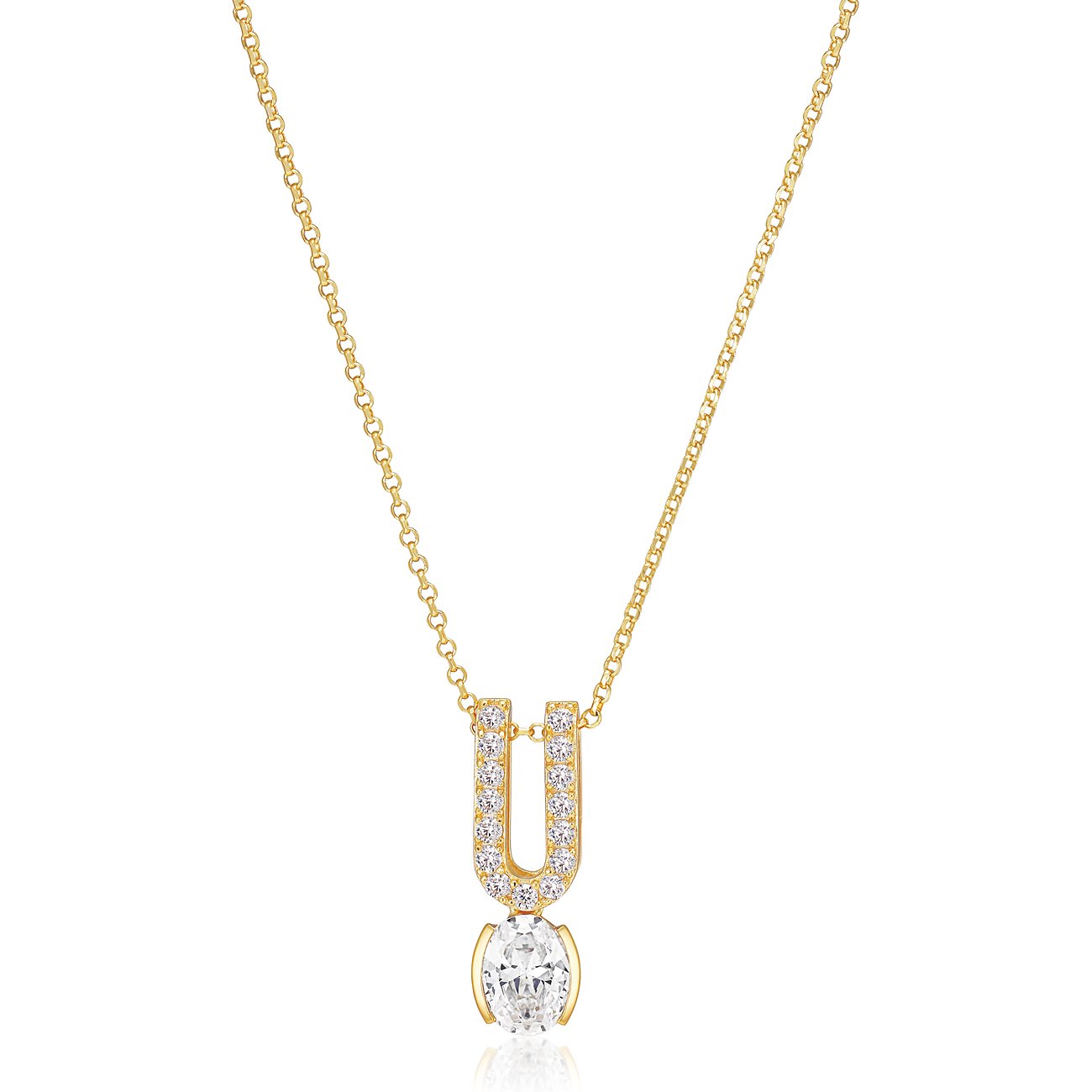 Sif Jakobs Jewellery Kette SJ-N2354-CZ-YG