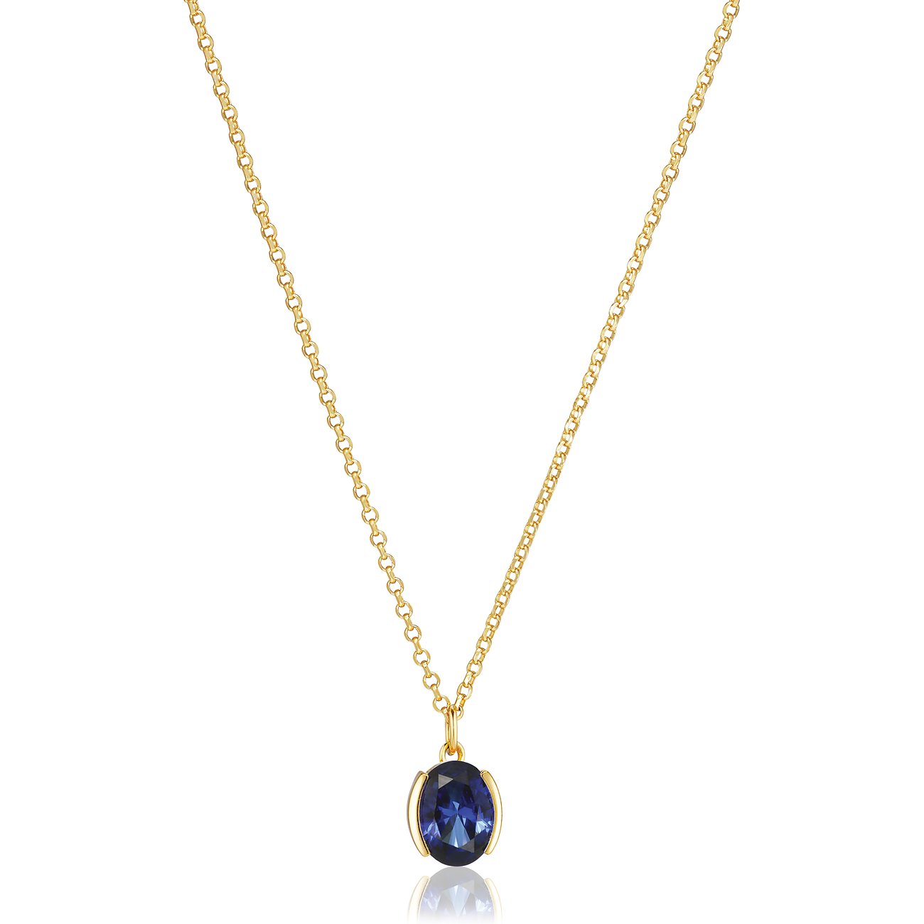 Sif Jakobs Jewellery Kette SJ-N2353-BLCZ-YG