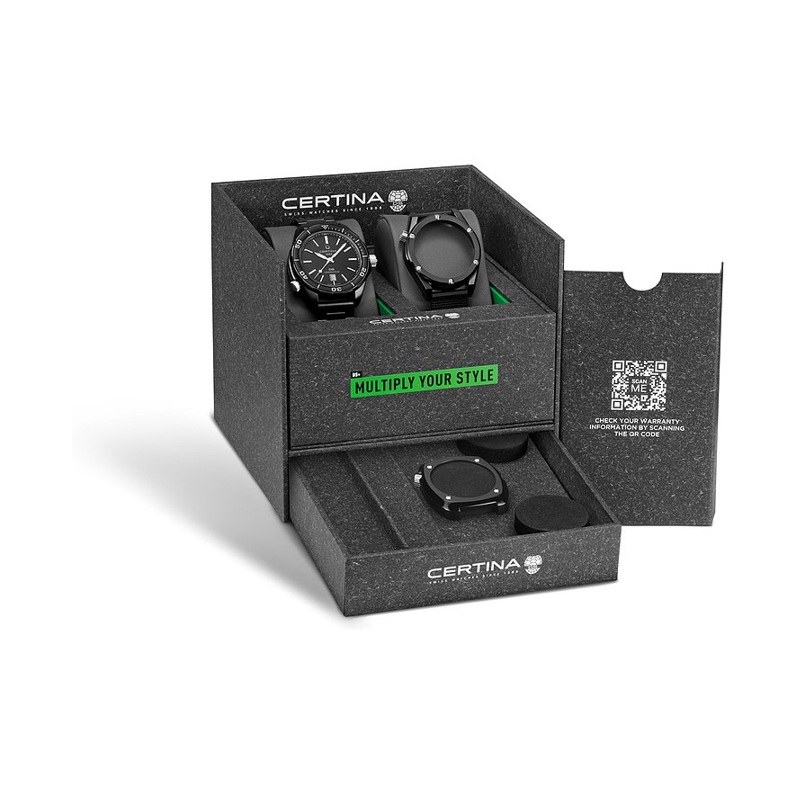 Certina Uhren-Kit DS Plus Kit Full Black C0414073905100
