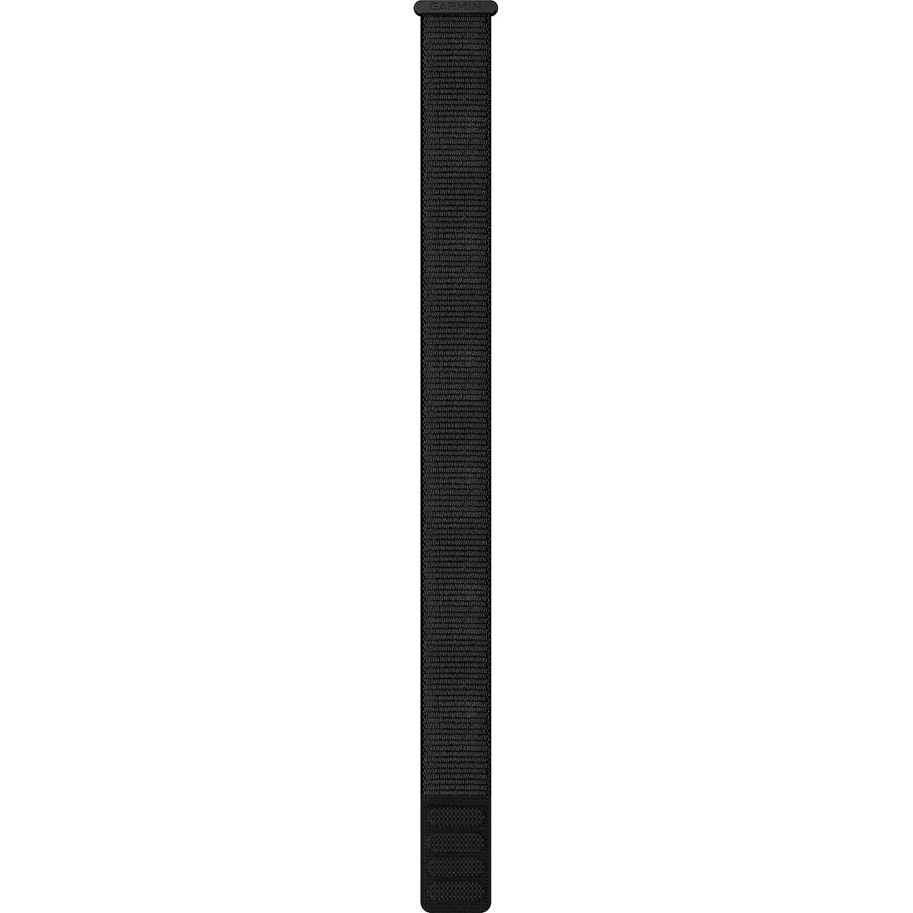 Garmin Perlon/Nylon Uhrenarmband mit schwarzem Gewebe.