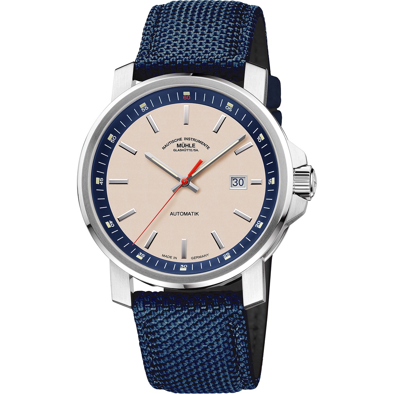 Mühle-Glashütte Herrenuhr 29-er Big M1-25-36-CB-I