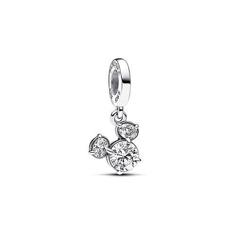 Pandora Anhängeschmuck aus 925er Silber mit Zirkonia.