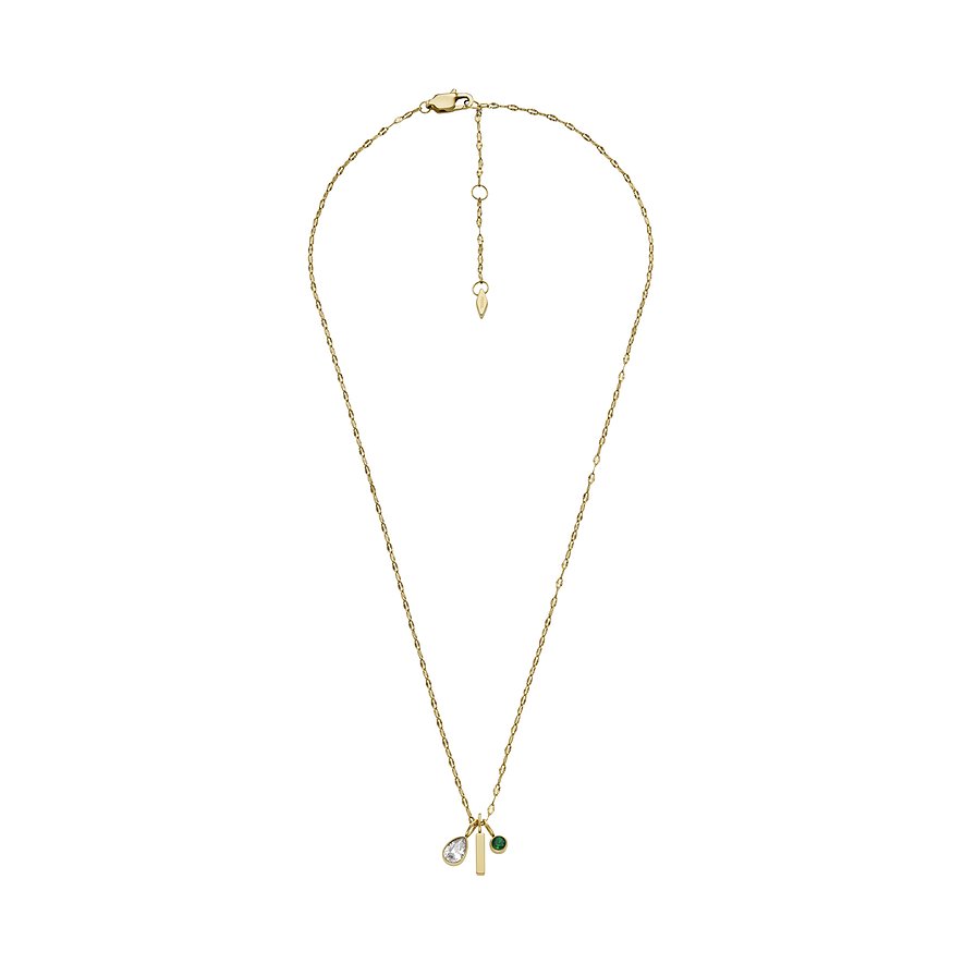 FOSSIL Collana Donna In Metallo JF04588710 – Gioiello Minimalista Senza Pietre, Marchio Fossil Jewelry