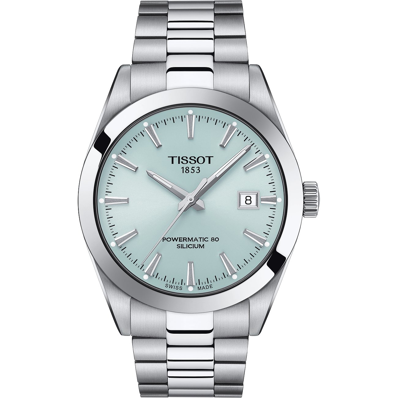 Tissot Unisexuhr Gentleman Powermatic 80 Silizium T1274071135100