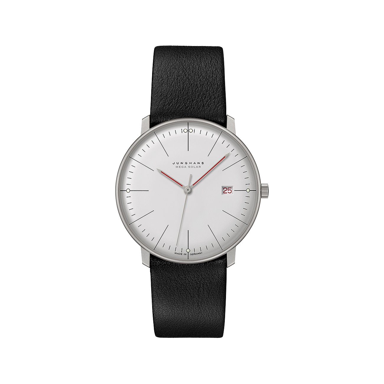 Junghans Herrenuhr max bill MEGA Solar Bauhaus 59232602