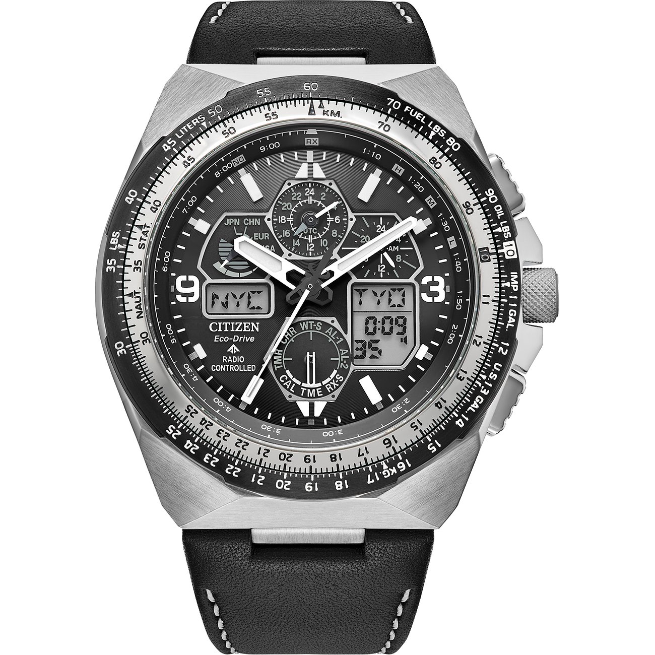 Citizen Herrenuhr Funkuhr JY8149-05E