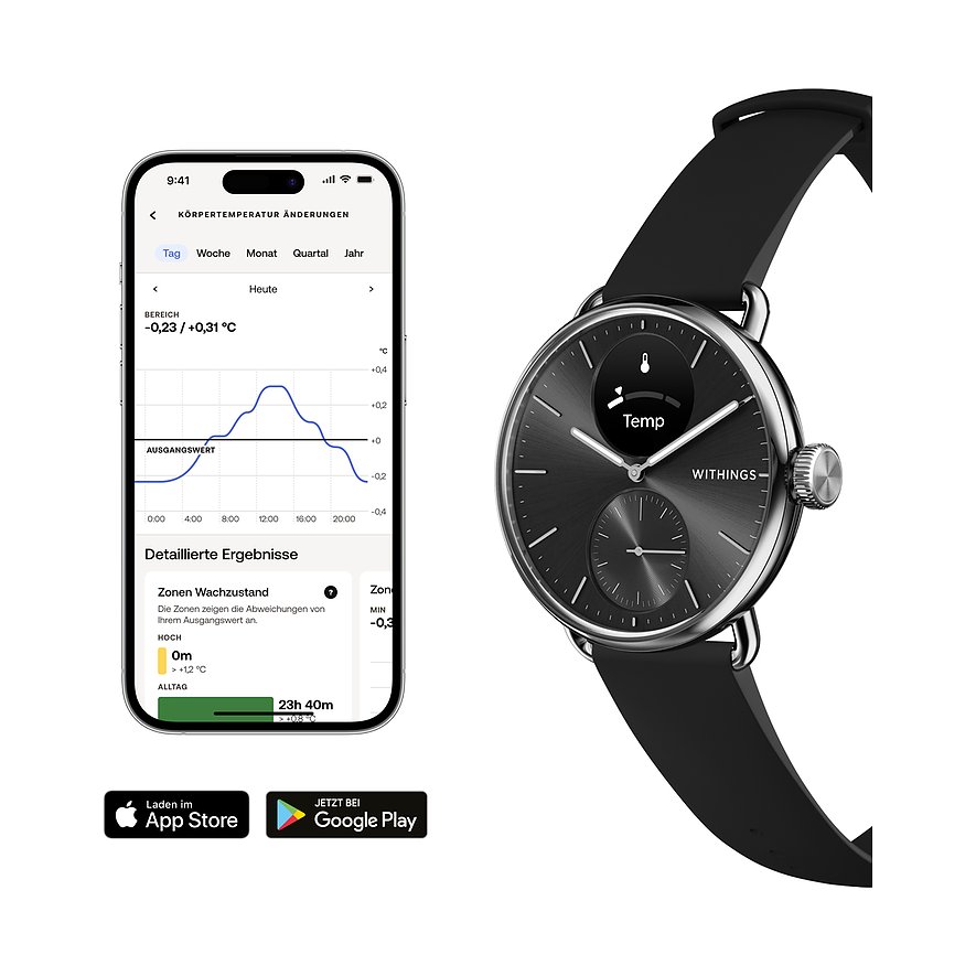 Withings Unisexuhr HWA10-MODEL 1-ALL-IN