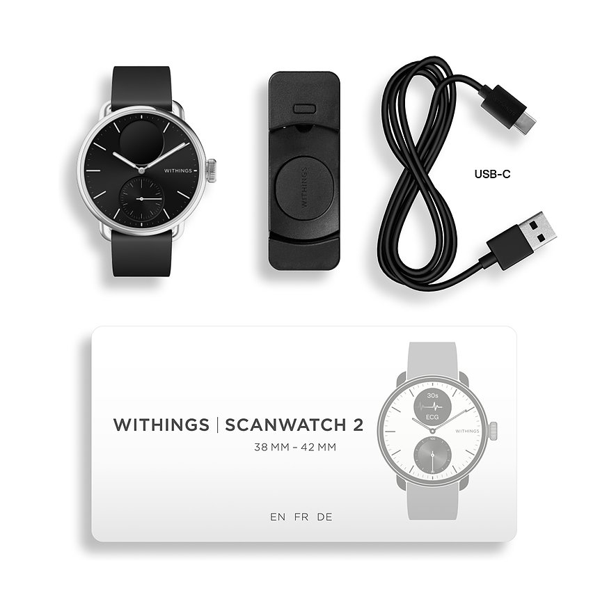 Withings Unisexuhr HWA10-MODEL 1-ALL-IN