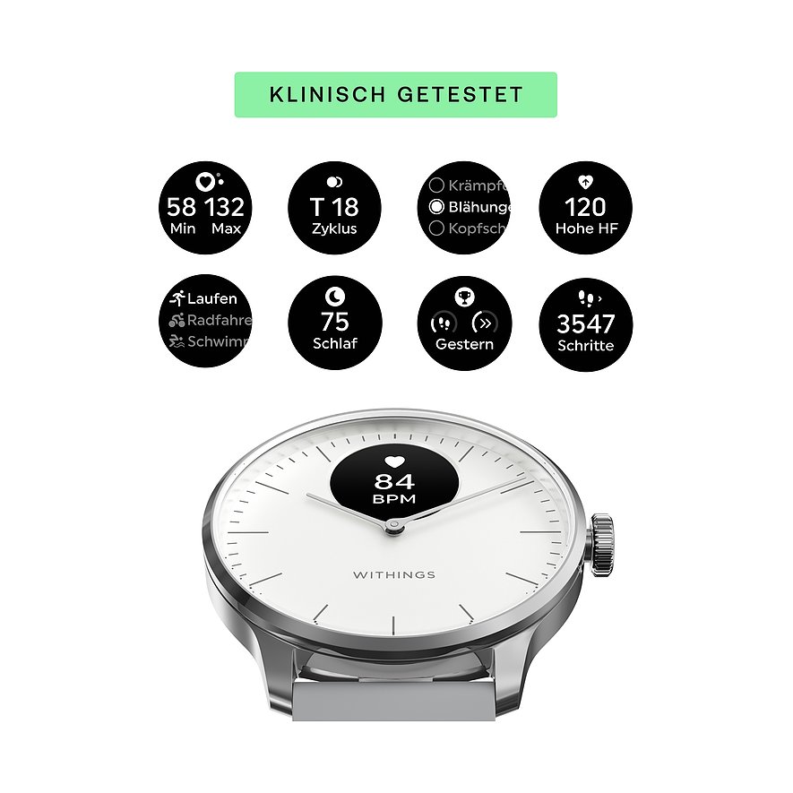 Withings Orologio unisex HWA11-MODEL 3-ALL-IN