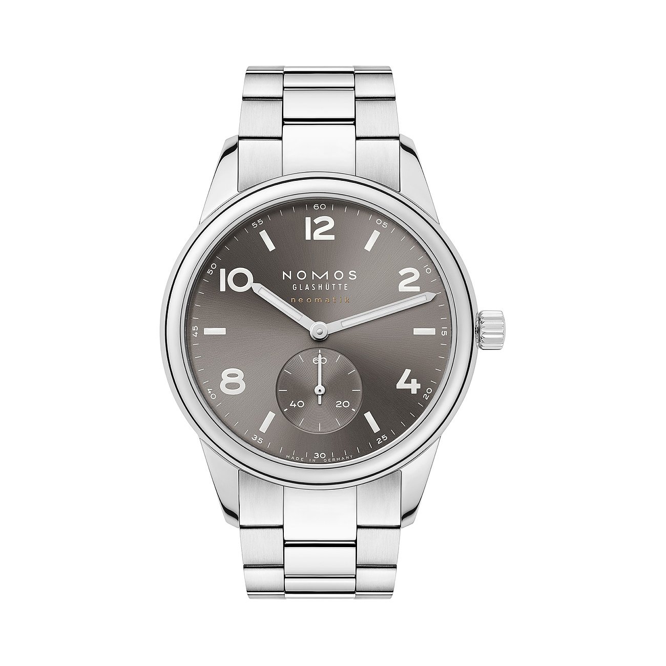 Nomos Glashütte Unisexuhr Club Sport neomatik 39 Smoke 764