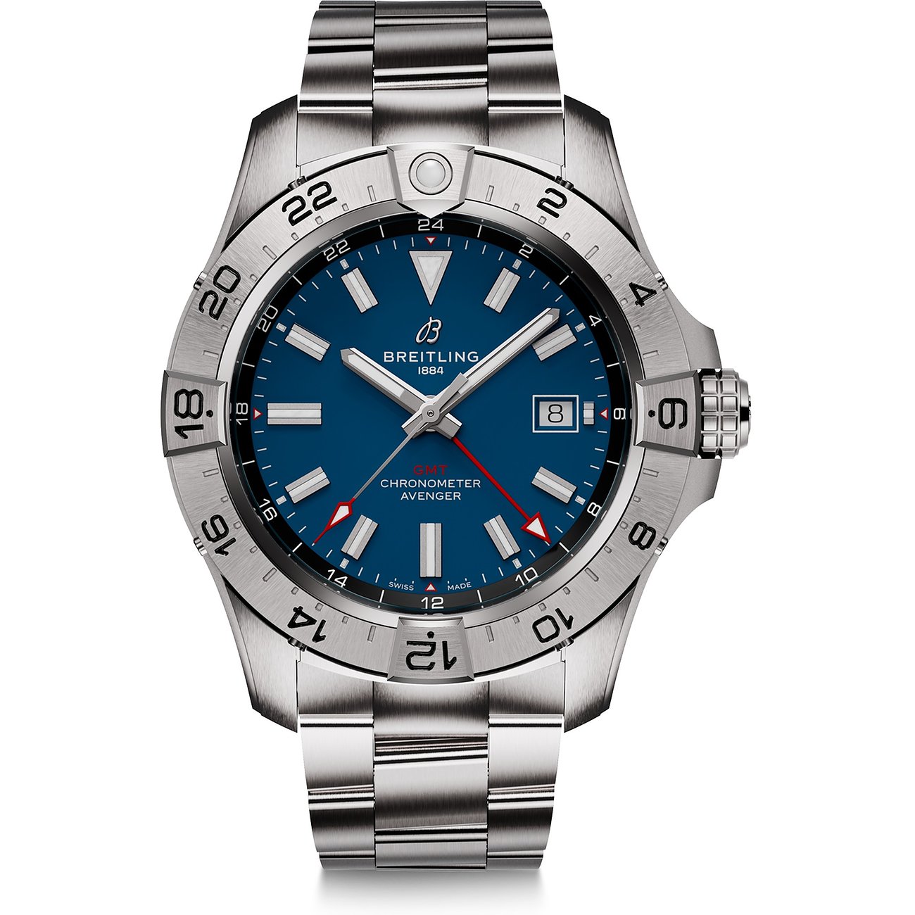Breitling Herrenuhr Avenger Automatic GMT 44 A32320101C1A1