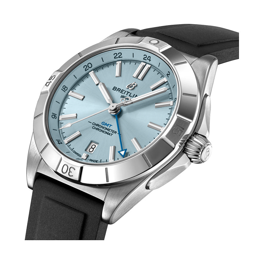 Breitling Chronograph Chronomat Automatic GMT 40 Ice Blue P32398101C1S1