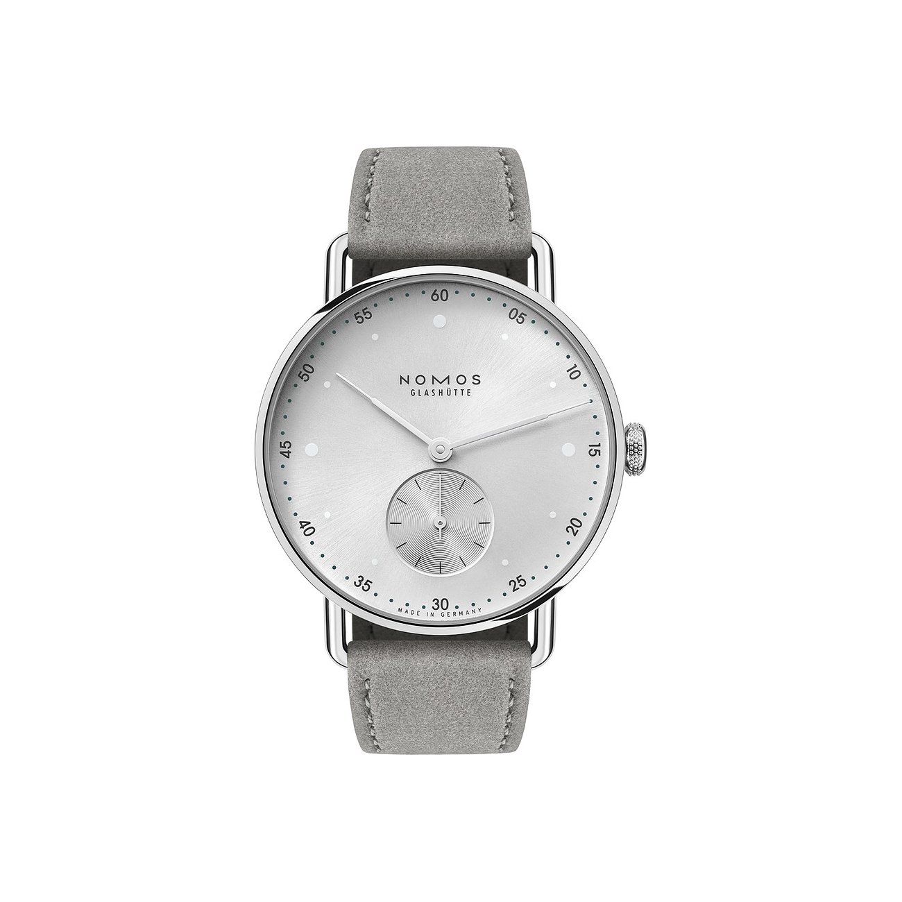 Nomos Glashütte Damenuhr Metro 33 all silver 1122