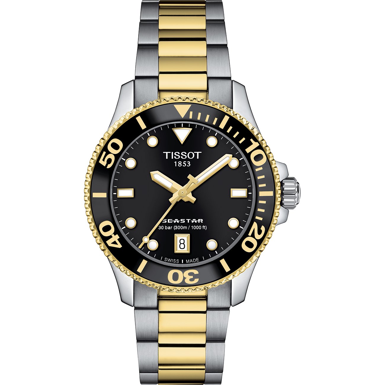 Tissot Taucheruhr Seastar 1000 T1202102205100