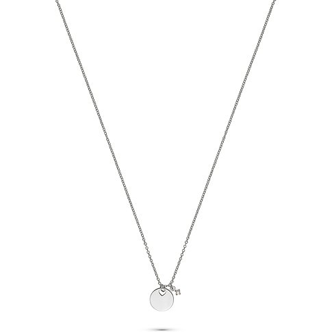 Guido Maria Kretschmer Halsschmuck aus rhodiniertem 925er Silber mit Diamant.