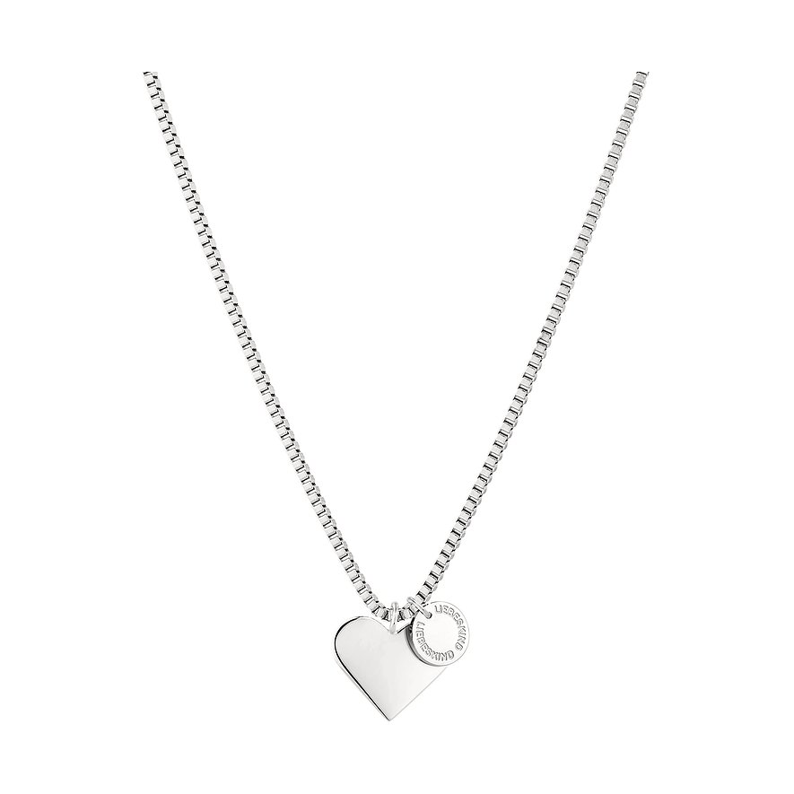 2. Chance - Liebeskind Kette LJ-0503-N-45, Damen, Edelstahl, silber