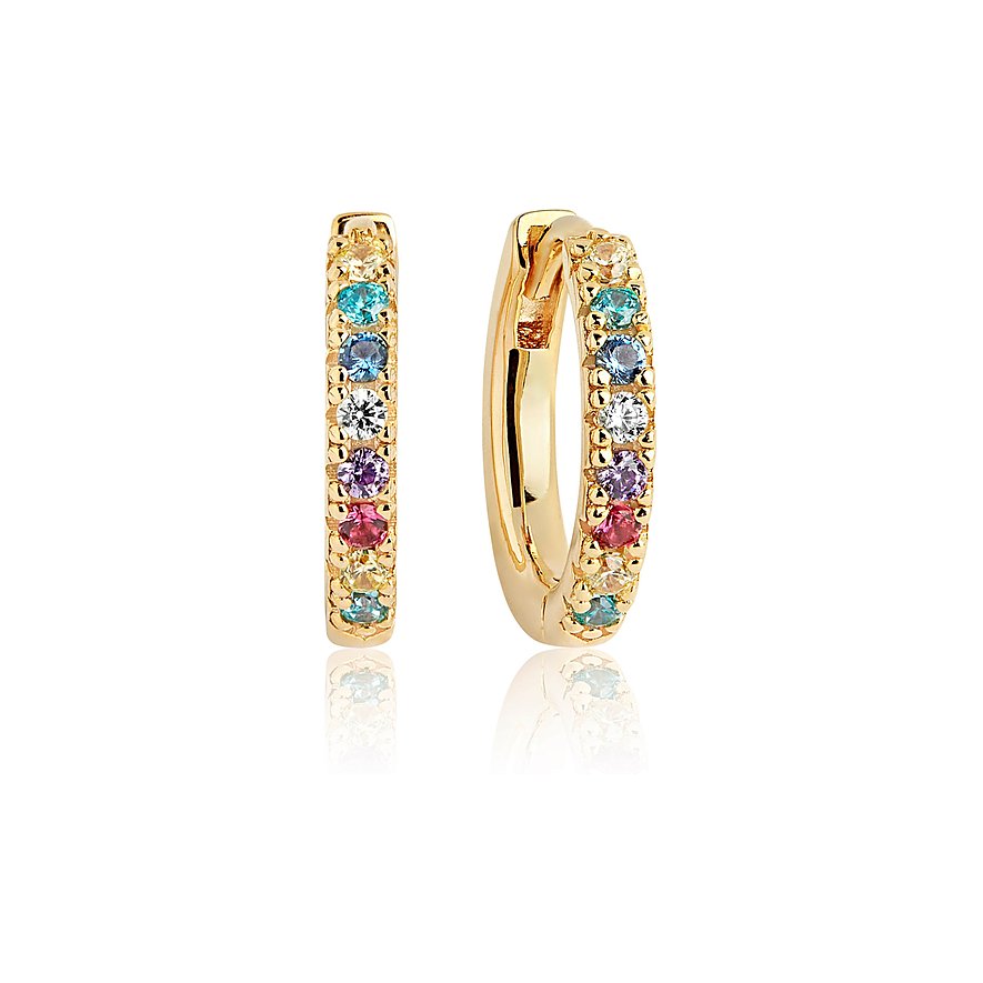 2. Chance – Sif Jakobs Jewellery Creolen SJ-E2859-XCZ(YG)