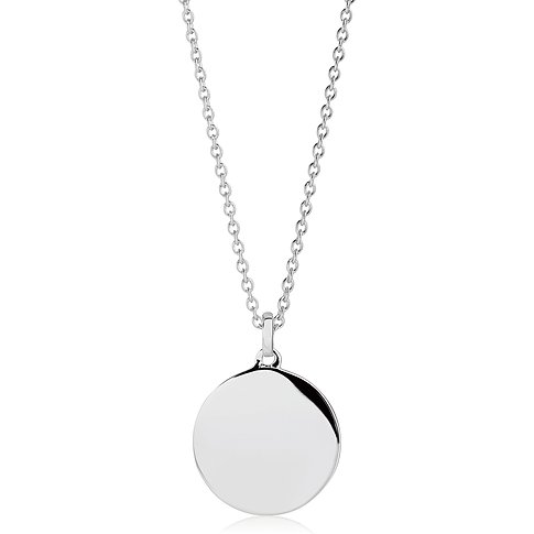 Sif Jakobs Jewellery Halsschmuck aus 925er Silber, poliert, mit runden Anhänger.