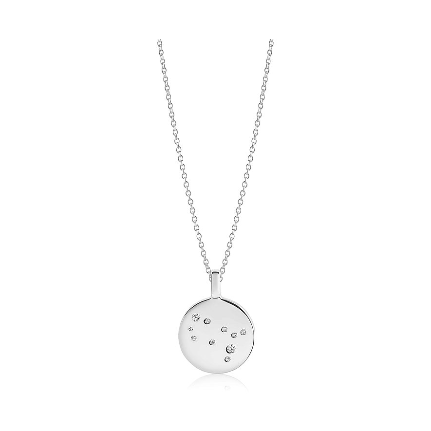 Sif Jakobs Jewellery Kette aus rhodiniertem 925er Silber mit Zirkonia.