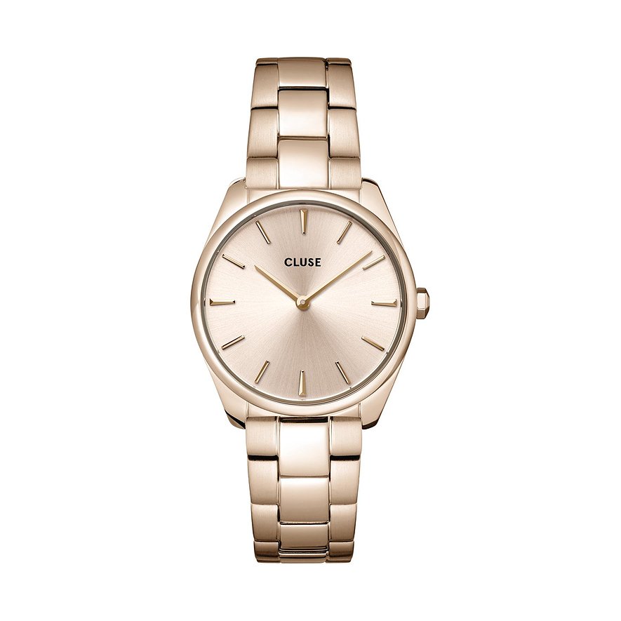 2. Chance - Cluse Damenuhr CW11201, Damen, Edelstahl, Armband: Edelstahl, Quarz, analog