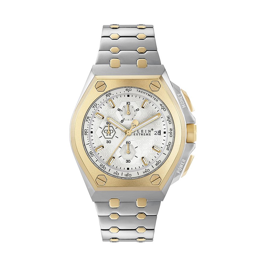 2. Chance - Philipp Plein Herrenuhr PWGAA0421, Herren, Edelstahl, Armband: Edelstahl, Quarz, analog