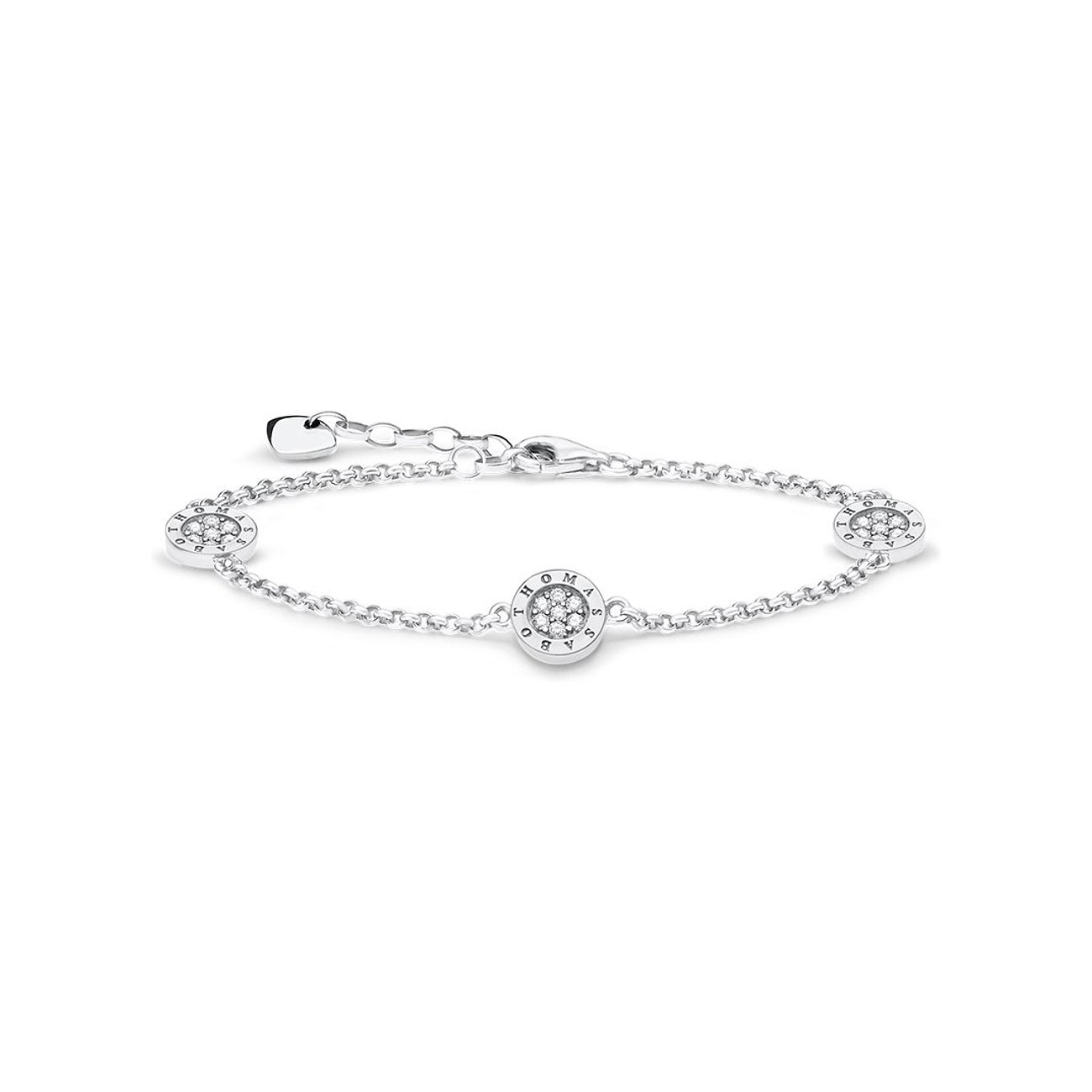 Thomas Sabo Armband aus 925er Silber mit Zirkonia.