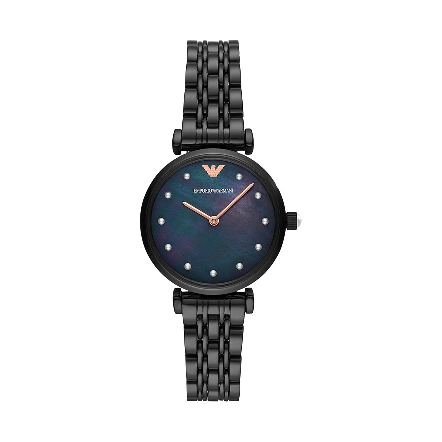 2. Chance - Emporio Armani Damenuhr AR11268, Damen, Edelstahl, Armband: Edelstahl, Quarz, analog