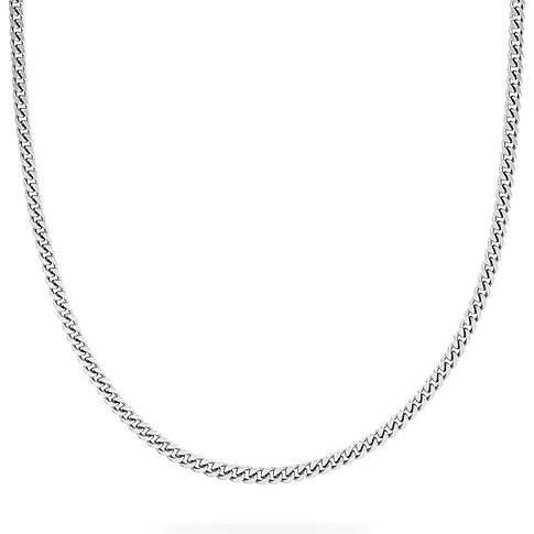 FAVS Halskette aus 925er Silber, Gliederkette.