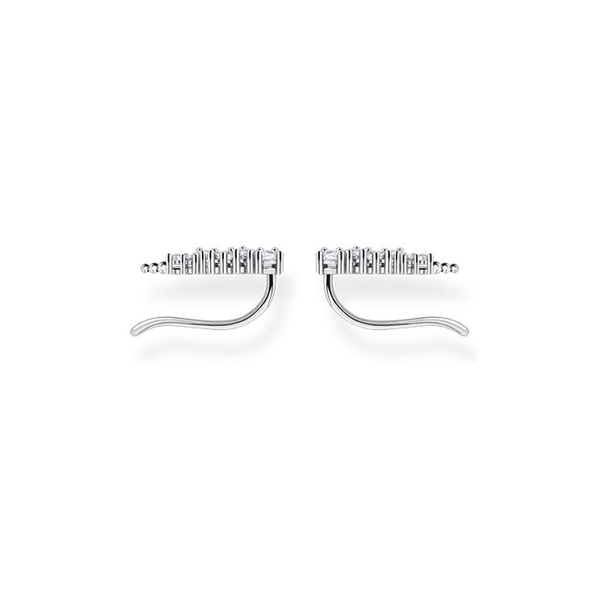 Thomas Sabo Ohrringe aus 925er Silber mit Zirkonia.