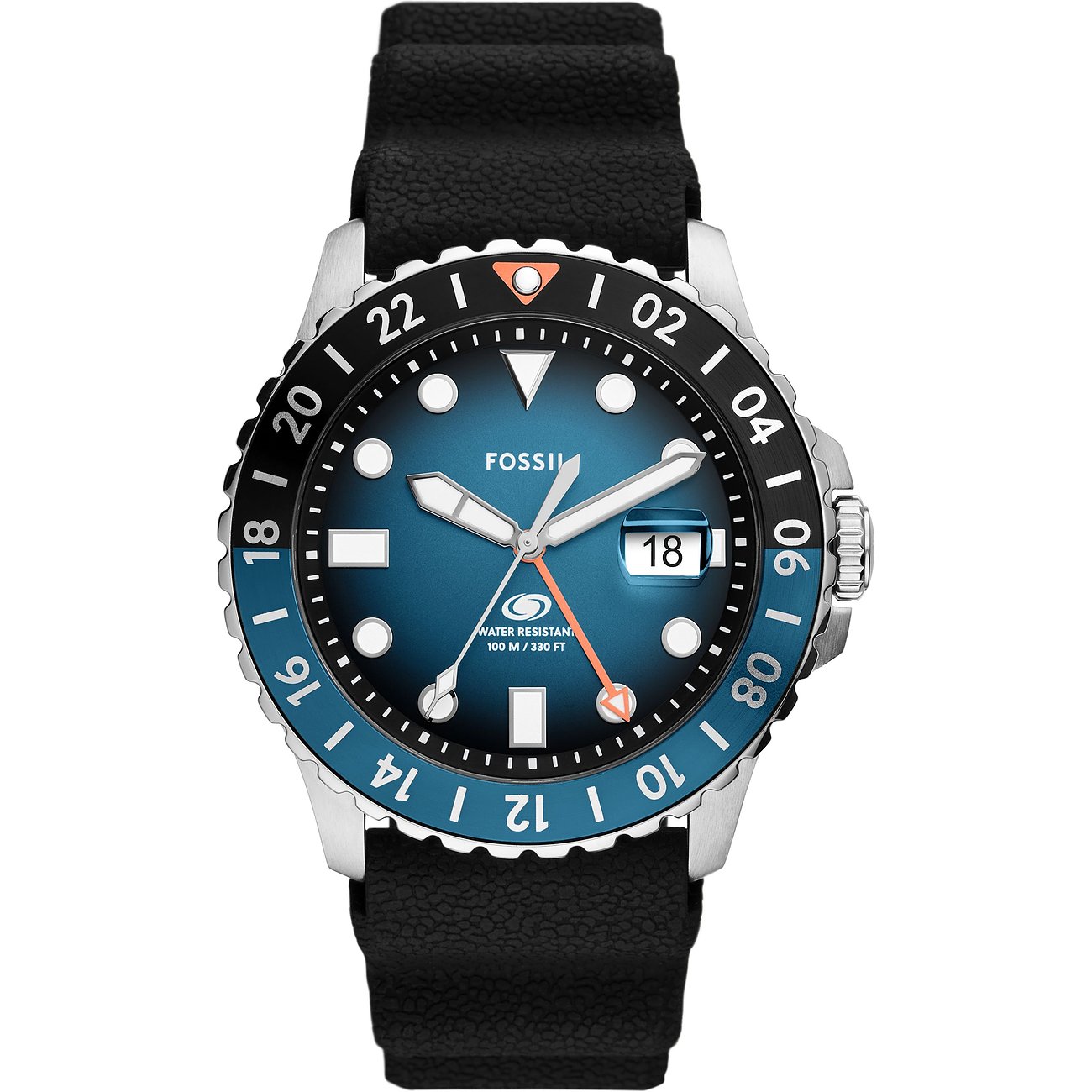 Fossil Herrenuhr FOSSIL BLUE GMT FS6049
