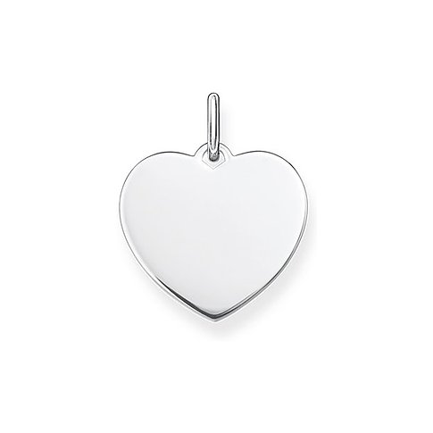Thomas Sabo Anhänger aus 925er Silber, Herzform, poliert.