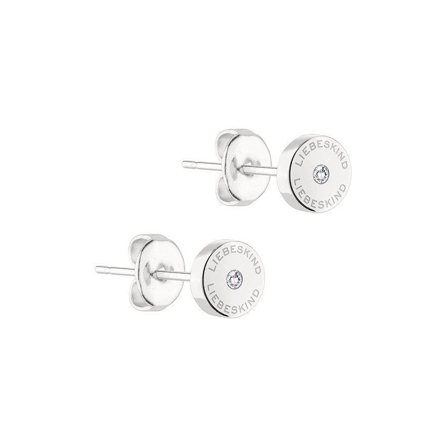 Orecchini Liebeskind Berlin LJ-1547-E-25 In Acciaio Inox | Rettangolari Con Ciondolo Removibile, Oro Lucido
