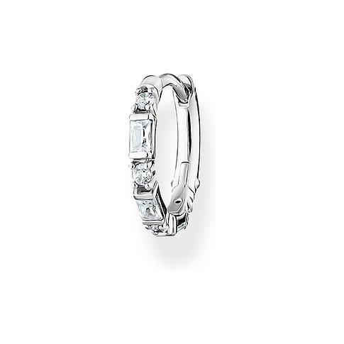 Thomas Sabo Ohrring aus 925er Silber mit Zirkonia.